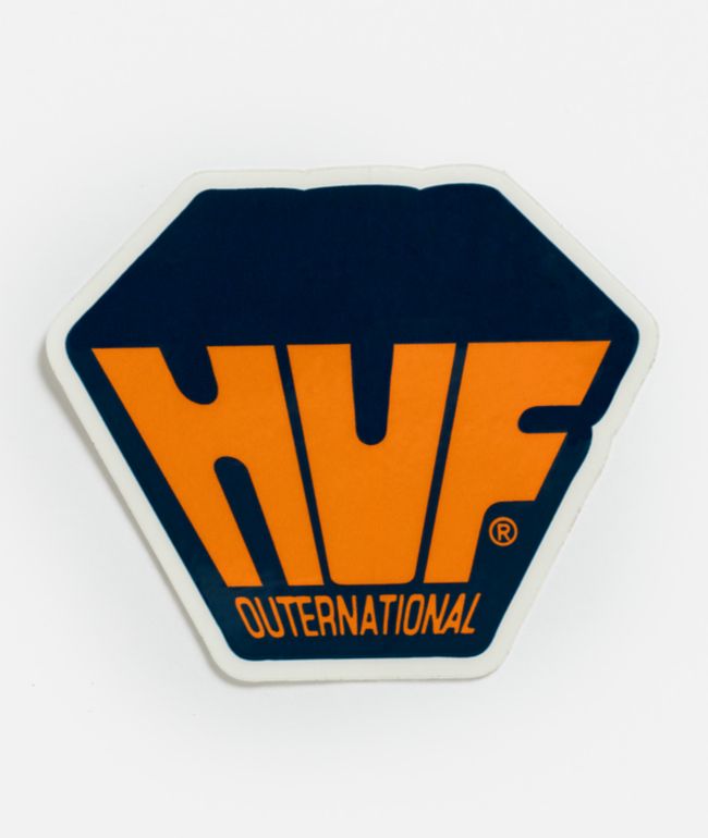 HUF Big Block Sticker - HUF