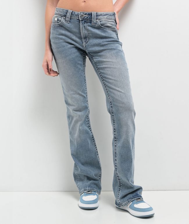 True Religion Becca Peak Spot Mid Rise Bootcut Jeans - True Religion