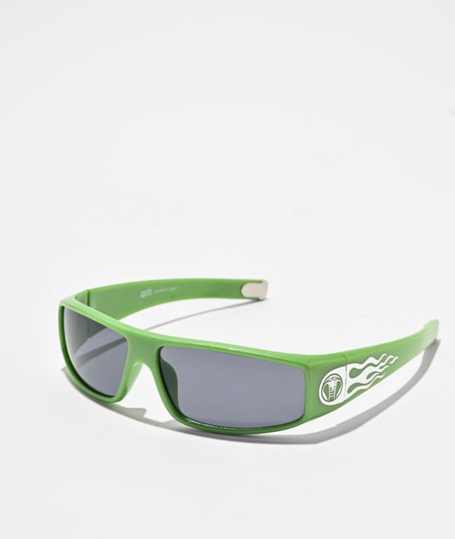 Broken Promises Moneymaker Green Sunglasses - Broken Promises
