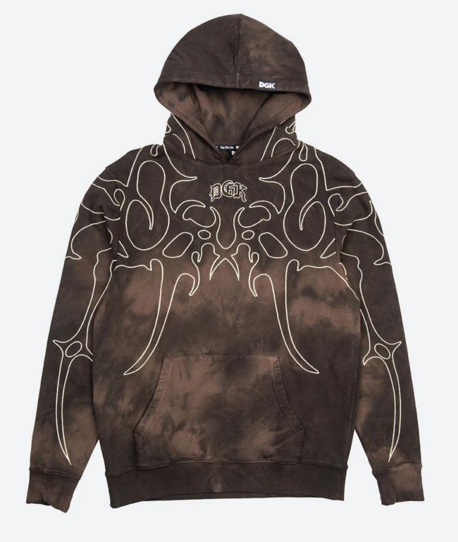 DGK Blade Washed Brown Hoodie - DGK