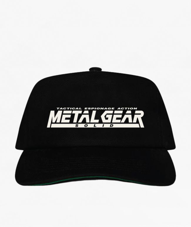 HUF x Metal Gear Solid Black Snapback Hat - HUF
