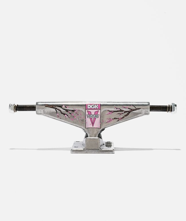 DGK x Venture Cherry Blossom 5.6 Silver Skateboard Truck - Venture