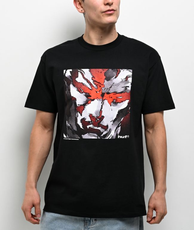 HUF x Metal Gear Solid 1 Black T-Shirt - HUF