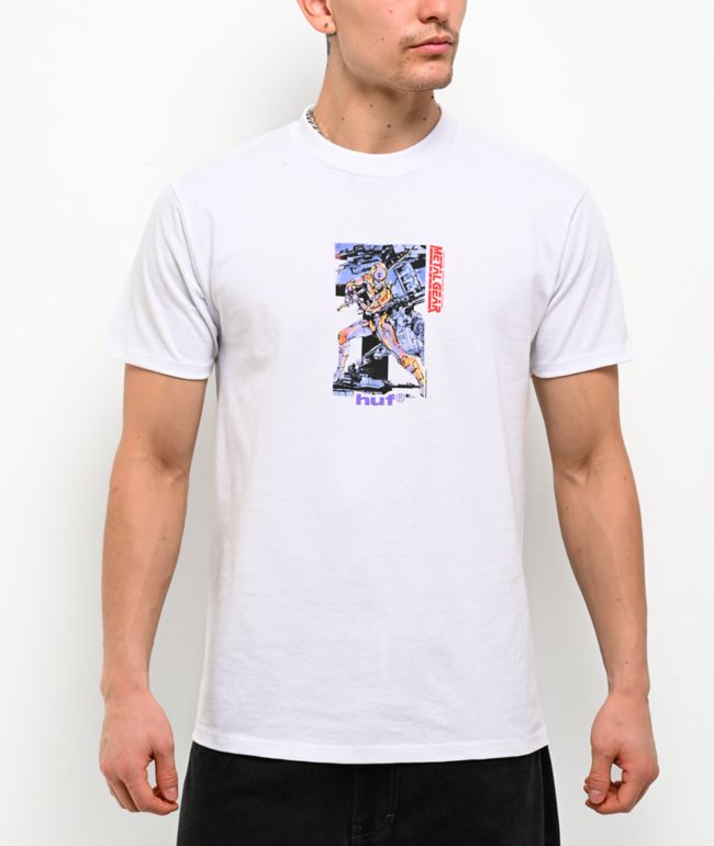 HUF x Metal Gear Solid Gray Fox White T-Shirt - HUF