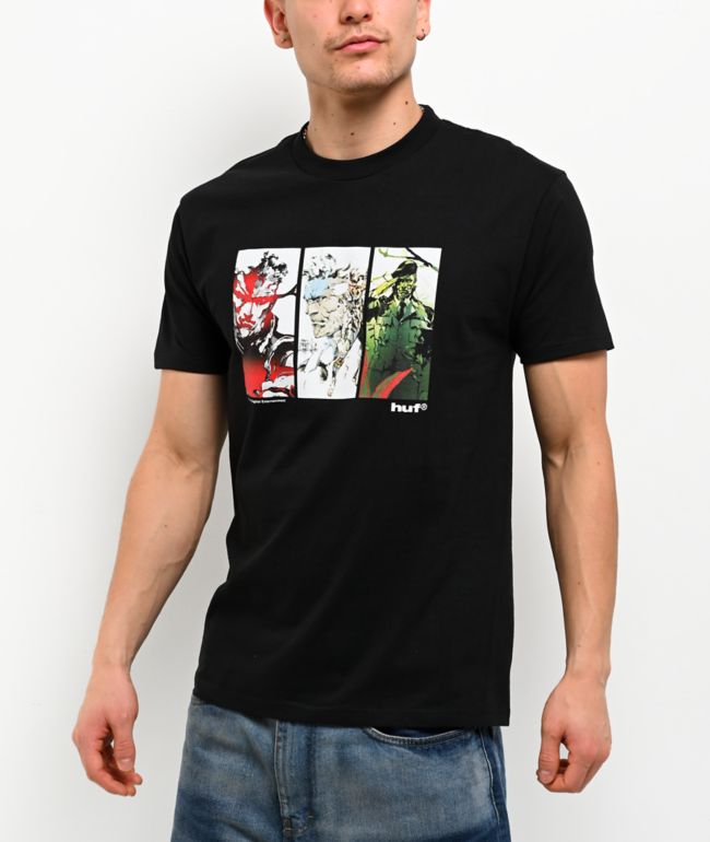 HUF x Metal Gear Solid Legacy Black T-Shirt - HUF