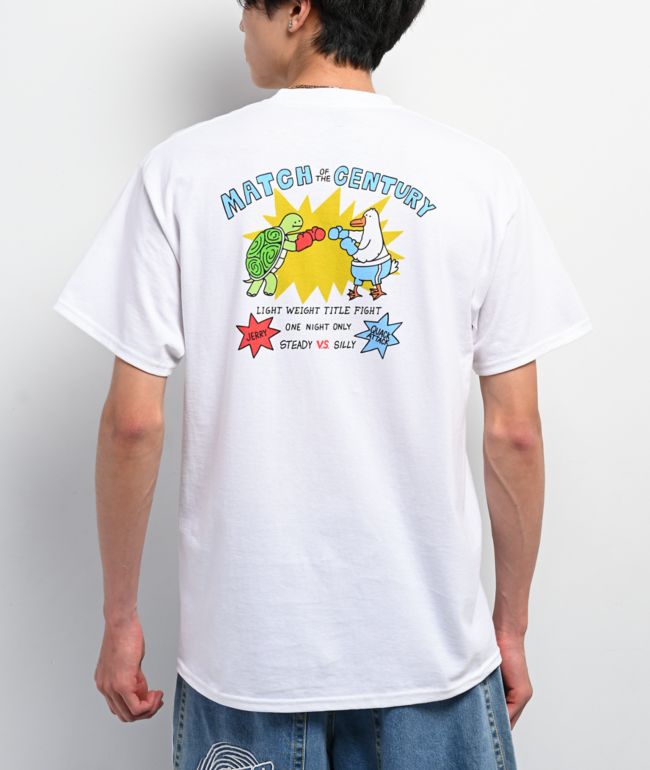 A.LAB Boxing Jerry White T-Shirt - A.LAB
