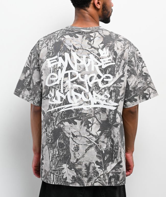 Empyre ChooX2 Grey Camo T-Shirt - Empyre