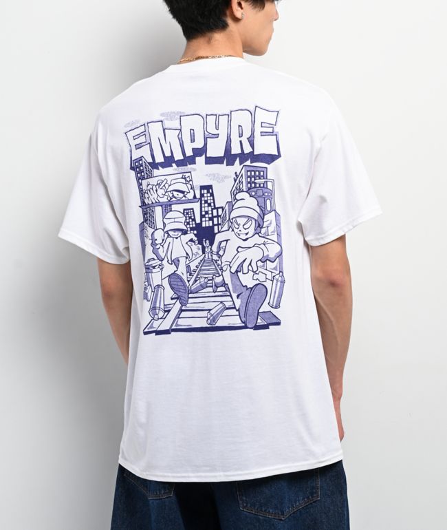 Empyre Runners White T-Shirt - Empyre