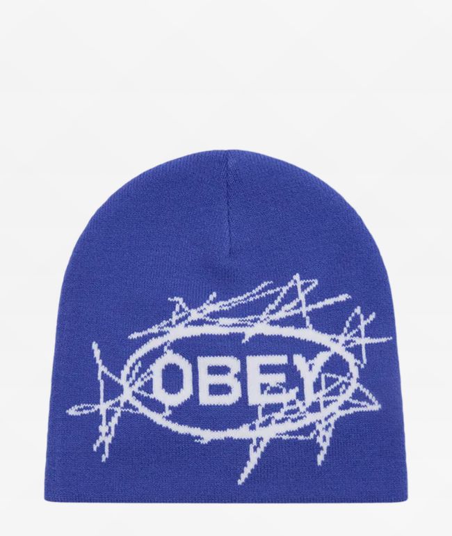 帽子 Glo Skull Beanie(blue) 帽子 Glo Skull Beanie(blue) New Chief Keef Glo Gang Graphic