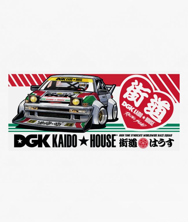 DGK x Kaido House Raceway Sticker - DGK