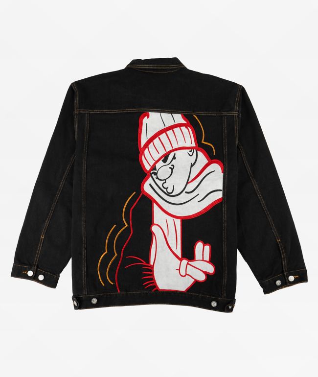 Southpole 125 Black Denim Jacket - Southpole