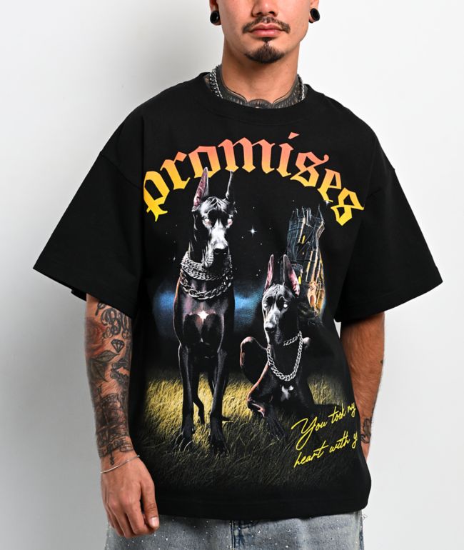 Broken Promises Wilderness Black T-Shirt - Broken Promises