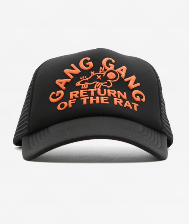 Theo Von Gang Gang Return Of The Rat Black Trucker Hat - Theo Von
