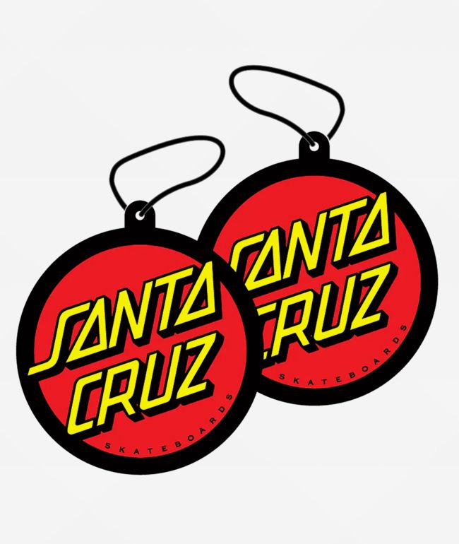 Santa Cruz Classic Dot Air Freshener - Santa Cruz Skate