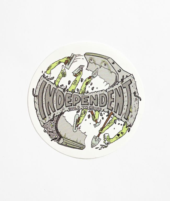 Independent Build To Grind Sticker - Independent