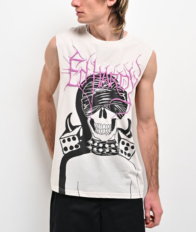 Freeworld Ellouise Lace V Black Crop Tank Top | Zumiez