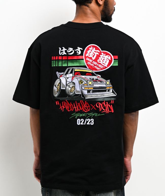 DGK x Kaido House Camber Black T-Shirt - DGK
