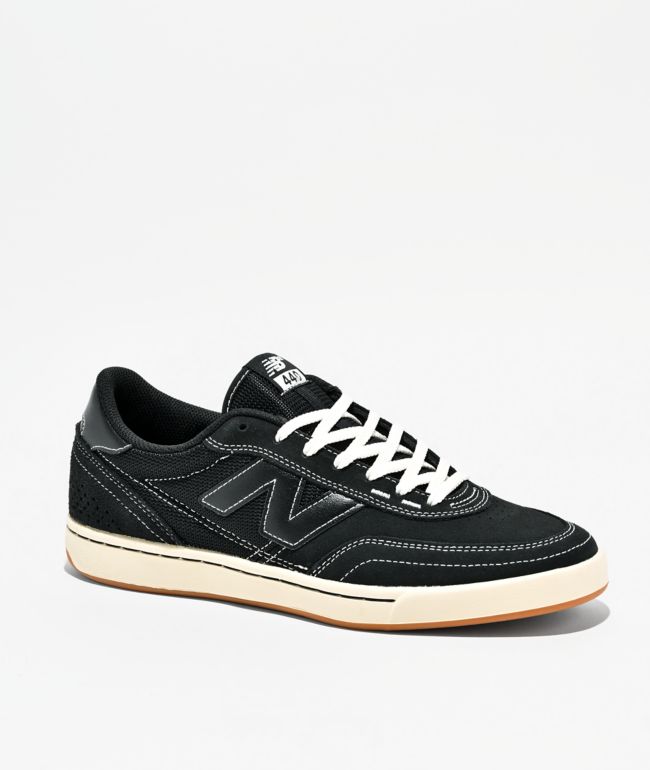 New Balance Numeric 440 V2 Black & Sea Salt Skate Shoes - New Balance