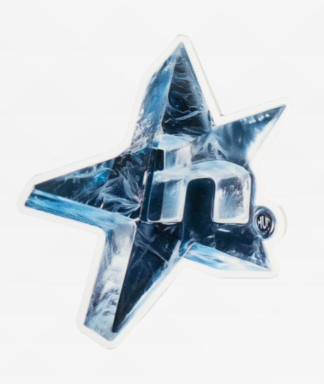 HUF Ice Star Blue Sticker - HUF
