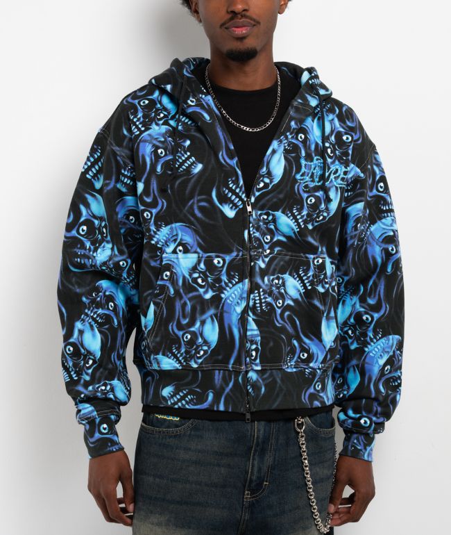 Empyre Smokeshow Black Zip Hoodie - Empyre
