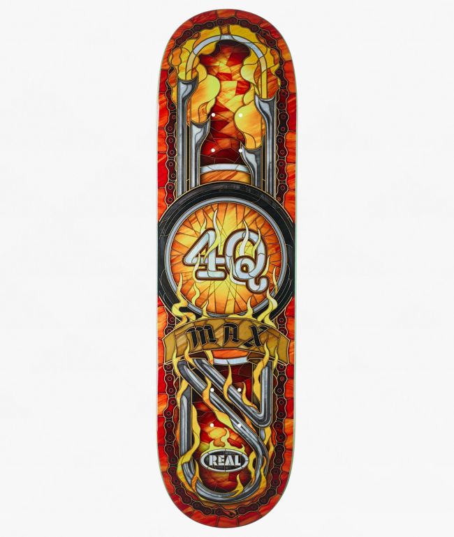 Real Schaff 4Q Cathedral 8.5" Skateboard Deck - Real Skateboards