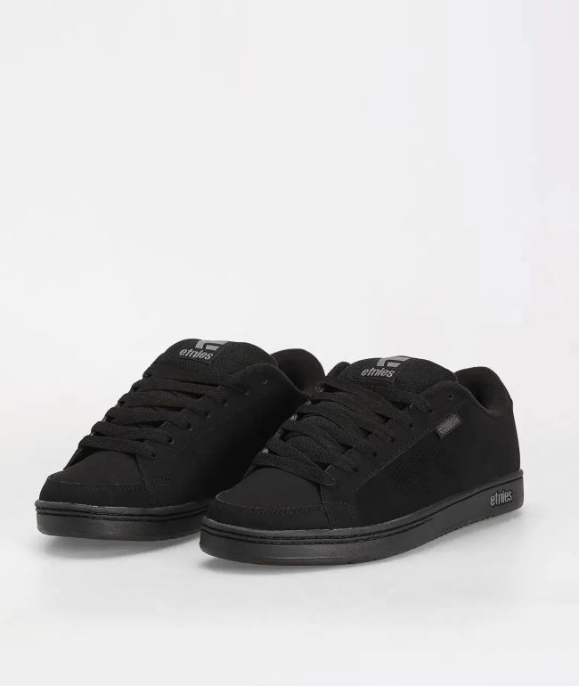 etnies Kingpin Black Skate Shoes - etnies