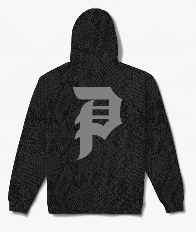 Primitive Scales Black Heavyweight Hoodie - Primitive