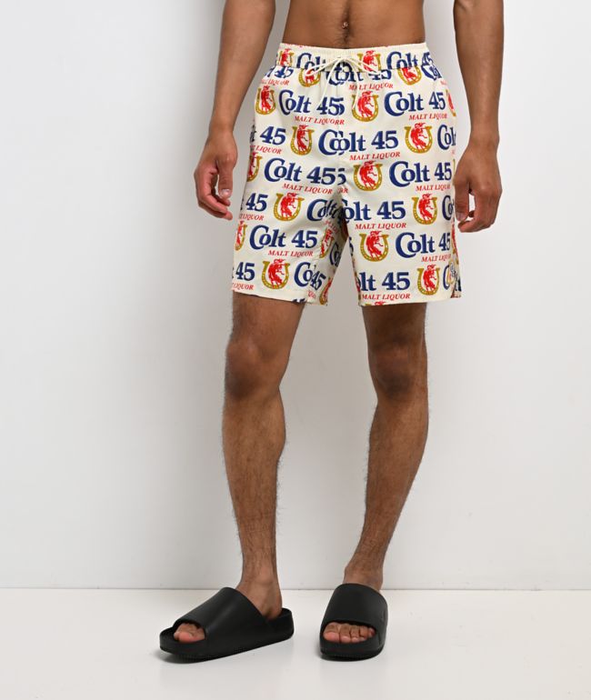 Brixton x Colt 45 Everyday Hybrid Ivory Shorts - Brixton