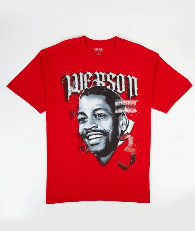 Allen Iverson 3 Red T-Shirt - 
