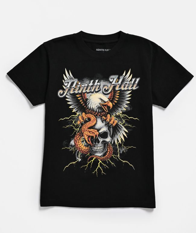 Ninth Hall Kids Eagle Rock Black T-Shirt - Ninth Hall