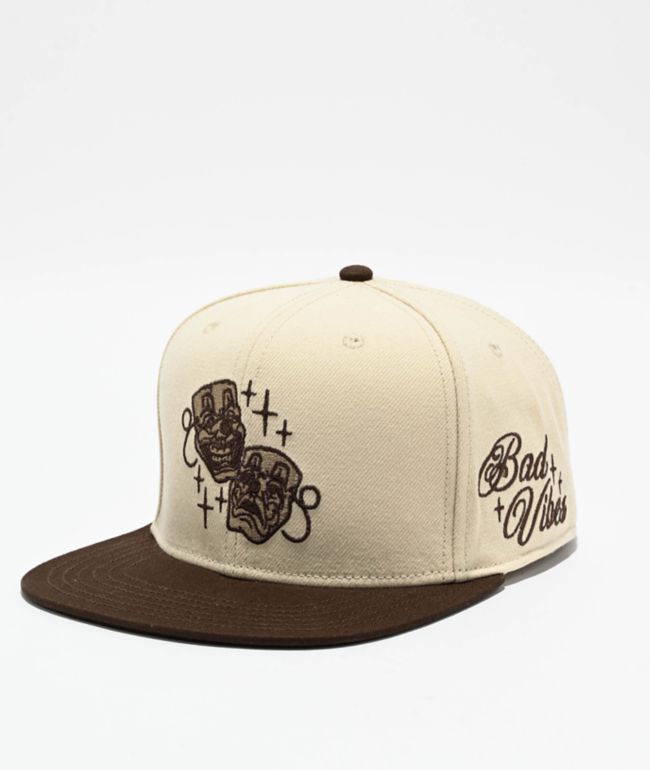 DGK Mindset Tan & Brown Snapback Hat - DGK