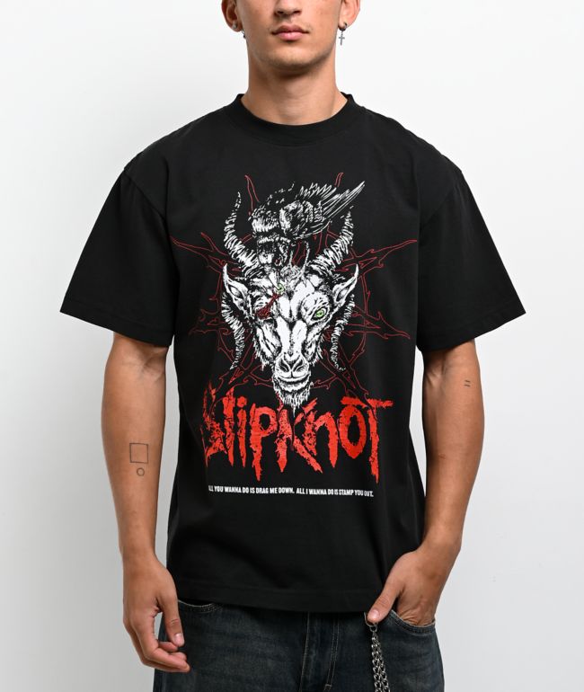 Welcome x Slipknot Heretic White Football Jersey | Zumiez