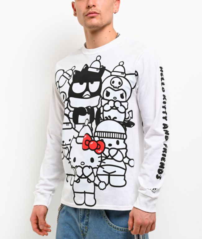 Hello Kitty® & Friends | A.LAB Puffer White Long Sleeve T-Shirt - A.LAB