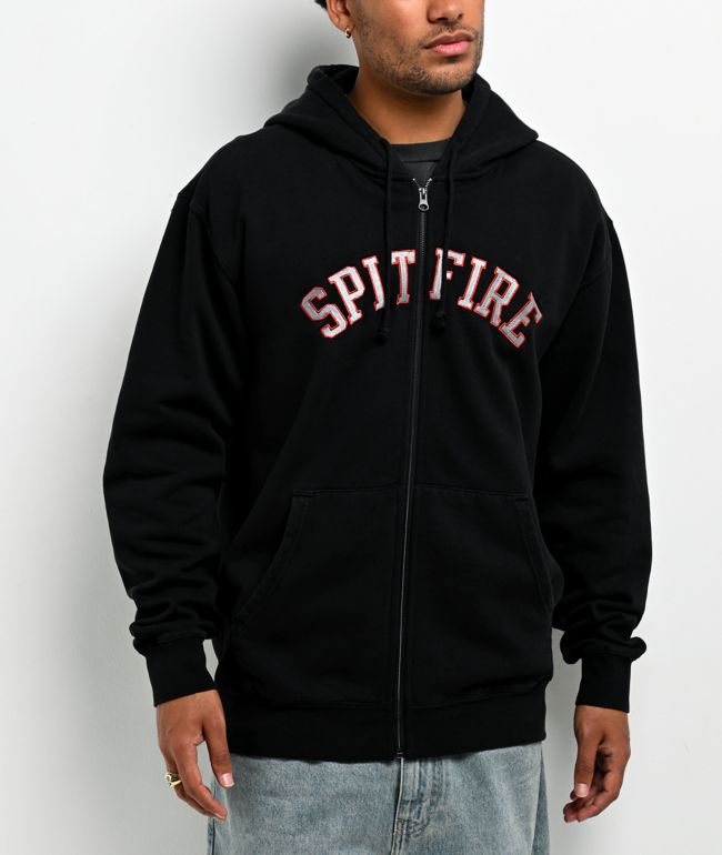 Spitfire Team Lil Bighead Black Zip Hoodie - Spitfire