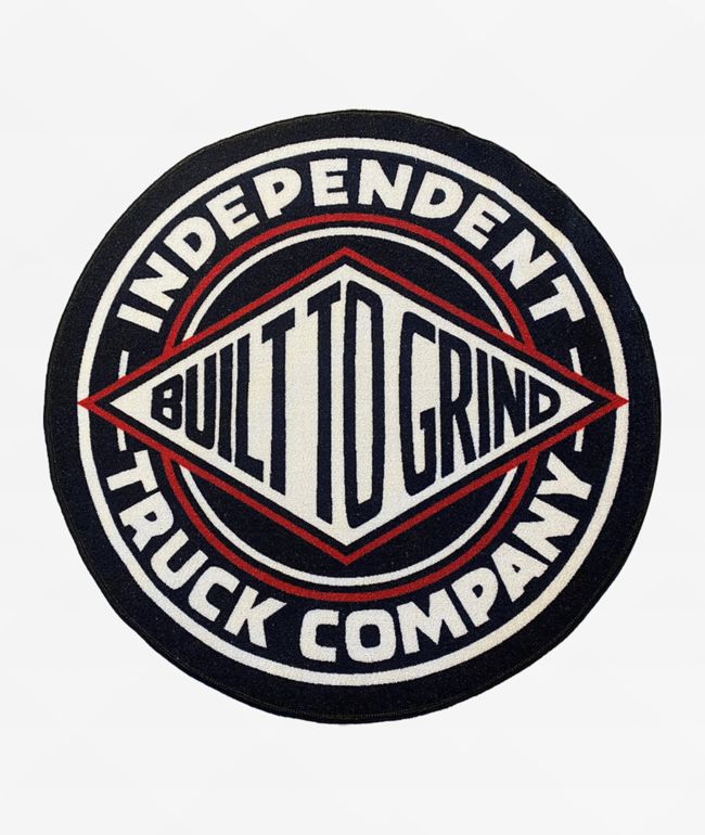Independent Built To Grind Black Rug - Independent
