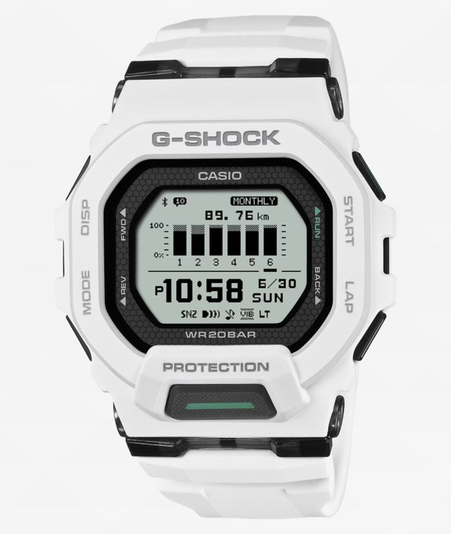 G-Shock GBD200-7 White Digital Watch - G-Shock
