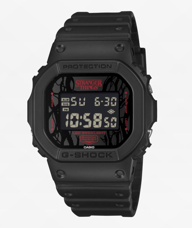 G-Shock DW5600 Black Out Digital Watch | Zumiez