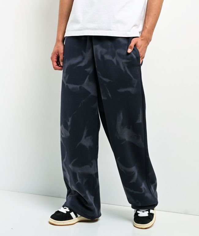 Ninth Hall Fundamentals Marble Indigo Wash Sweatpants - Ninth Hall