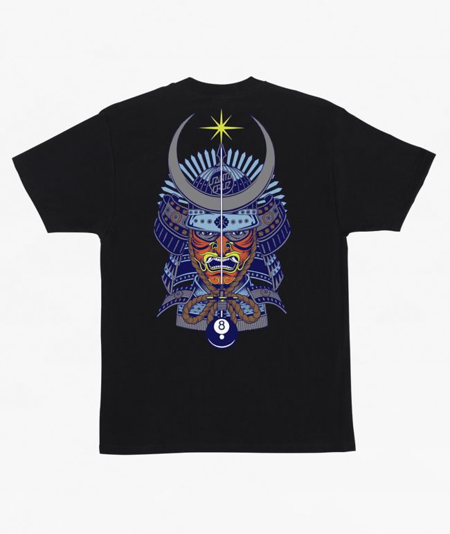 Santa Cruz Winkowski Samurai Black T-Shirt - Santa Cruz Skate