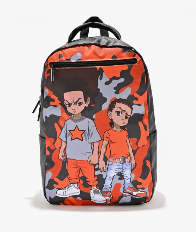 The Boondocks Orange Camo Backpack - Boondocks