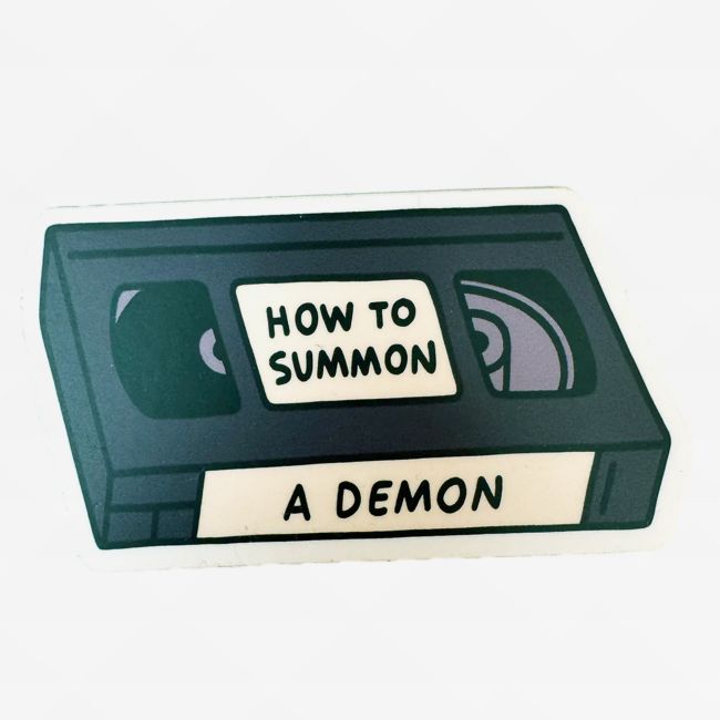 Strike Gently Summoning VHS Sticker - Strike Gently