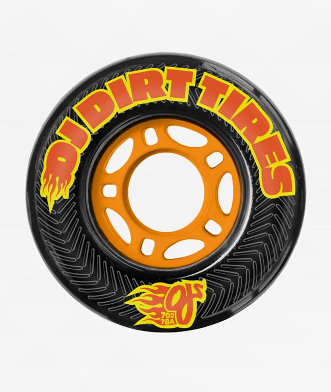 OJ Worthington Dirt Tires Thunder Juice 70mm 78a Cruiser Skateboard Wheels - OJ Wheels