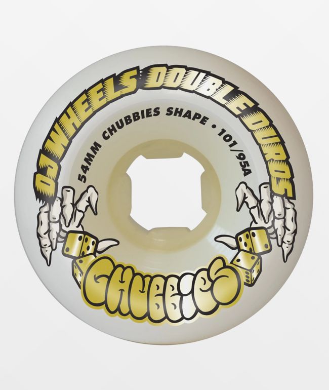 OJ Thunderjuice Tea Cup 75mm 78a White Cruiser Skateboard Wheels