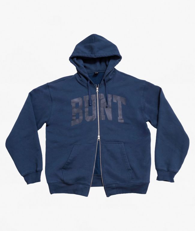 The Bunt College Navy Zip Hoodie - The Bunt
