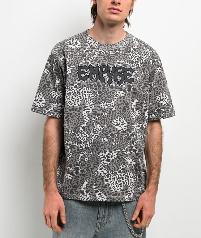 Empyre Bacback Woods Grey Boxy T-Shirt - Empyre