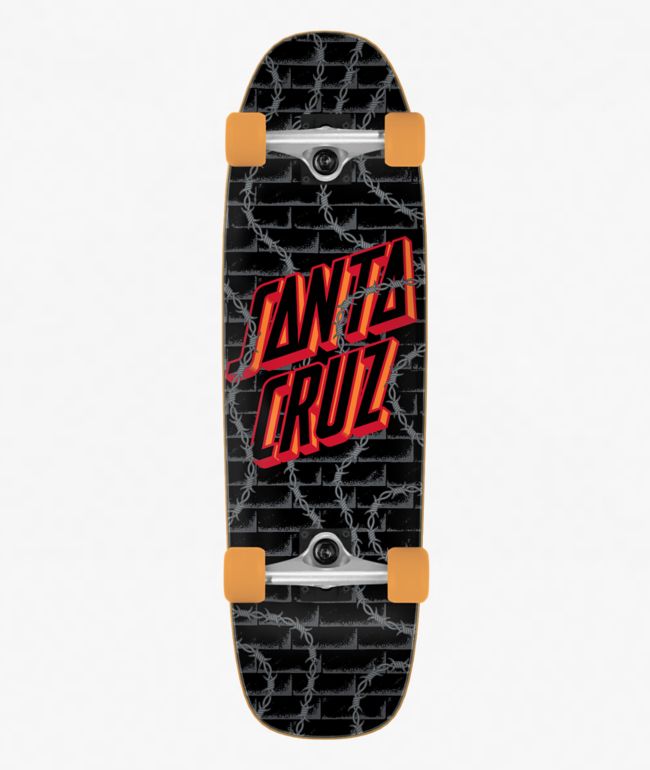 Santa Cruz Loco Dot Barbed Street Cruiser 8.4" Skateboard Complete - Santa Cruz Skate