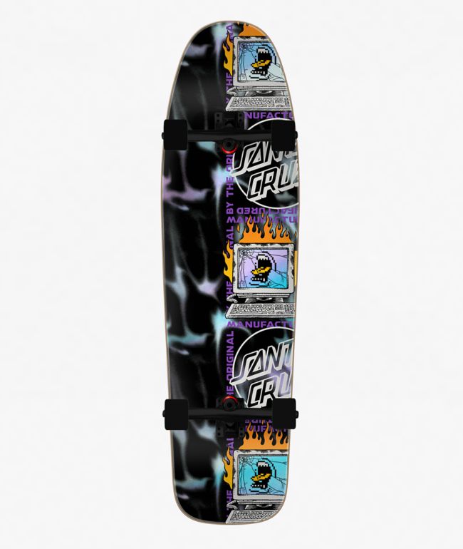 Santa Cruz Dot Dudes Self Destruct 10.32" Cruiser Skateboard Complete - Santa Cruz Skate
