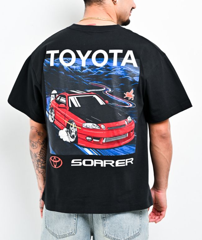 Toyota Soarer Hill Climb Black T-Shirt - Toyota