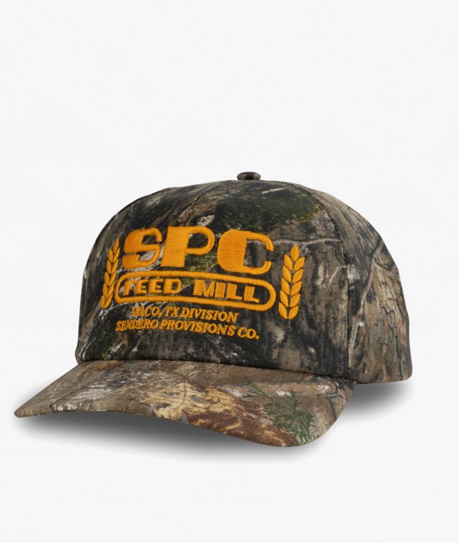 Sendero Feed Mill Camo Snapback Hat - Sendero Provisions