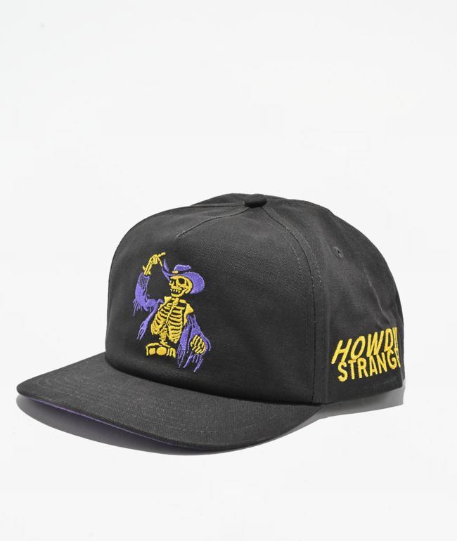 Sendero Howdy Stranger Black Snapback Hat - Sendero Provisions